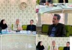 چلسه و حضور با ریاست و معاونین دانشکده تغذیه در خصوص ایجاد تفاهم نامه
